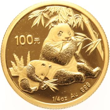 China 100 yuan 2007 Panda