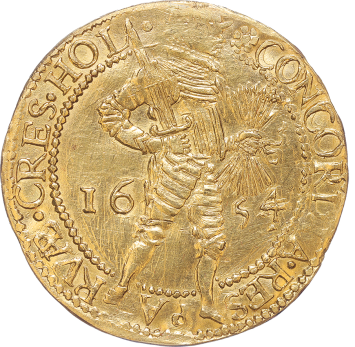 Holland Dubbele Nederlandse dukaat goud 1654