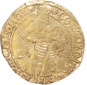 Holland Dubbele Nederlandse dukaat goud 1660