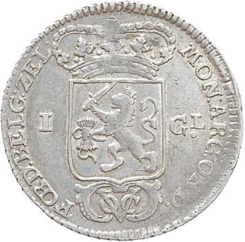 V.O.C. Zeeland 1 Gulden 1791