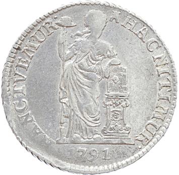 V.O.C. Zeeland 1 Gulden 1791