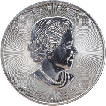 Canada Wildlife Grey Wolf 2015 3/4 ounce silver