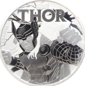 Tuvalu Marvel Thor 2018 1 ounce silver