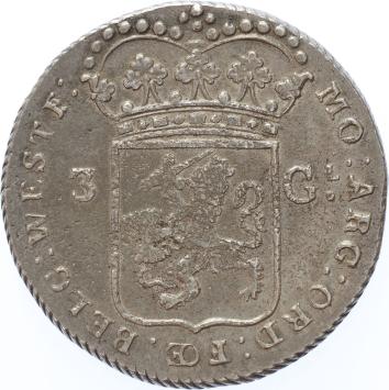 West-Friesland 3 Gulden 1795