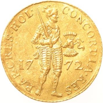 Holland Nederlandse dukaat goud 1772