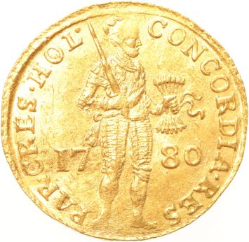 Holland	Nederlandse dukaat goud	1780
