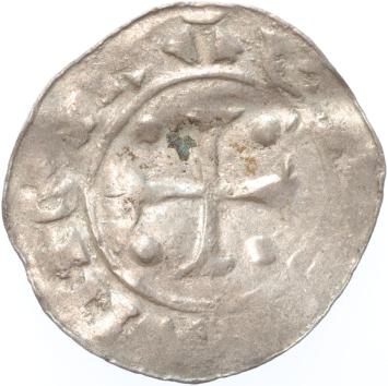 Groningen Bisdom Bernold Penning zilver z.j. (1027-1054)