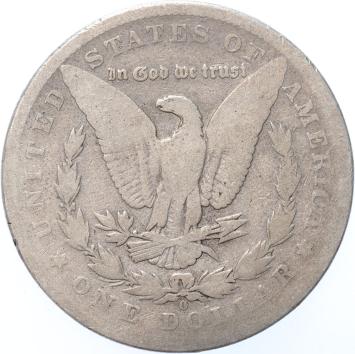 USA Morgan 1 Dollar silver 1888o F-