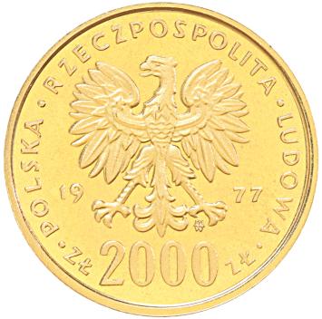 Poland 2000 Zloty 1977