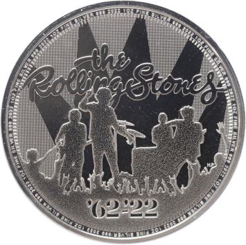 The Rolling Stones 1 ounce silver 2022 Verenigd Koninkrijk