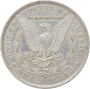USA Morgan 1 Dollar silver 1884o VF/XF
