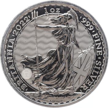 Engeland Britannia 2022 1 ounce silver