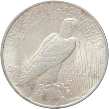 USA Peace 1 Dollar silver 1924 A.UNC