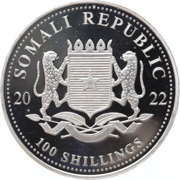 Somalië Olifant 2022 1 ounce silver