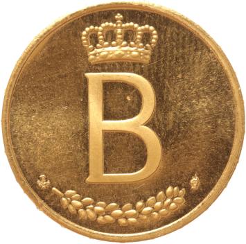 Belgium medalic issue 1976 Boudewijn