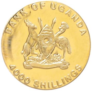 Uganda 4000 Shillings 1997