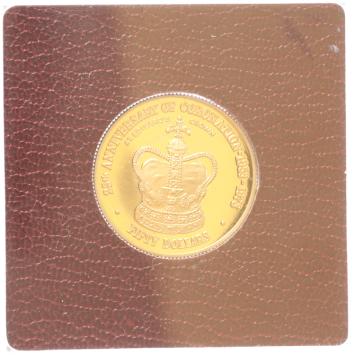 Cayman Islands 50 Dollars 1978