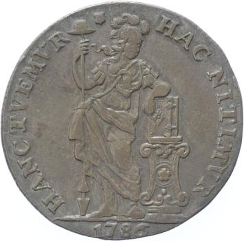 V.O.C. Utrecht 1 Gulden 1786