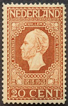 Nederland NVPH 95 Jubileumzegels 1913 postfris