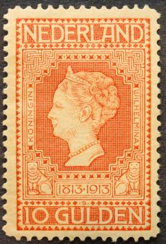 Nederland NVPH 101 Jubileumzegels 1913 postfris