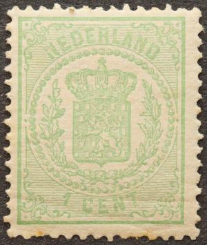 Nederland NVPH nr. 15 Rijkswapen 1869-1871 postfris