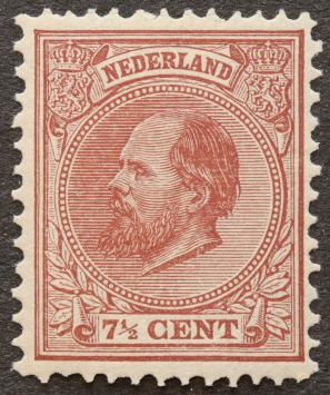 Nederland NVPH nr. 20 Koning Willem III 1872-1888 postfris