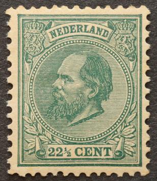 Nederland NVPH nr. 25 Koning Willem III 1872-1888 ongebruikt