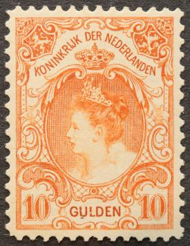 Nederland NVPH nr. 80 Koningin Wilhelmina bontkraag 1899-1905 ongebruikt