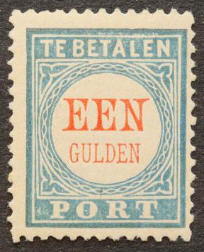Nederland NVPH nr. P12 Port Cijfer 1881-1887 postfris