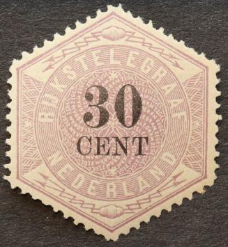 Nederland NVPH nr. TG8 Telegramzegels 1877-1903 postfris