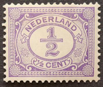 Nederland NVPH 50 Cijfer 1899-1913 postfris