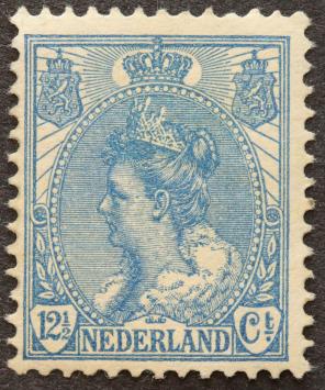 Nederland NVPH 63 Koningin Wilhelmina met bontkraag 1899-1921 postfris