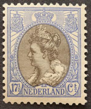 Nederland NVPH 67 Koningin Wilhelmina met bontkraag 1899-1921 postfris