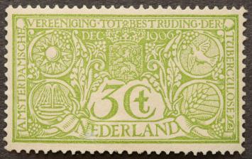 Nederland NVPH 85 Tuberculose 1906 postfris