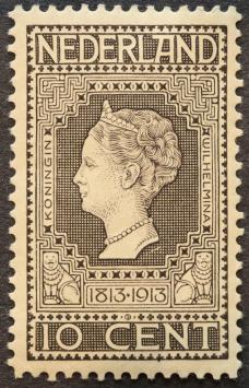 Nederland NVPH 93 Jubileumzegels 1913 postfris