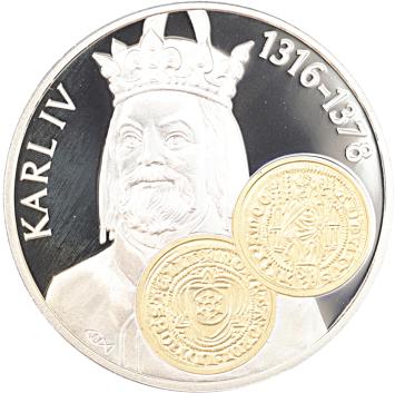 10 gulden 2001  Karel IV Rijnse Gulden Nederlandse Antillen Proof