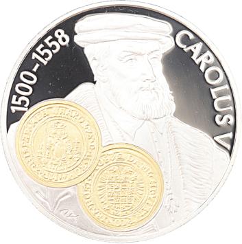 10 gulden 2001 Karel V Karolus Gulden Nederlandse Antillen Proof