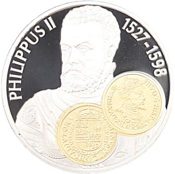 10 gulden 2001 Philips II Reaal Nederlandse Antillen Proof