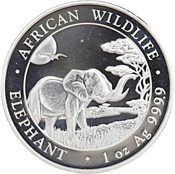Somalia  Olifant 2019 1 ounce silver