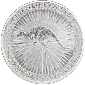 Australië Kangaroo 2018 1 ounce silver