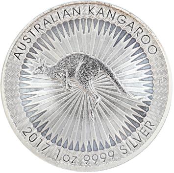 Australië Kangaroo 2017 1 ounce silver
