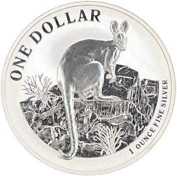 Australië Kangaroo 2010 1 ounce silver