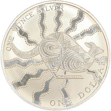 Australië Kangaroo 2002 1 ounce silver