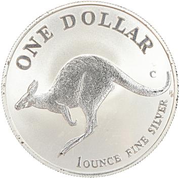 Australië Kangaroo 1998 1 ounce silver