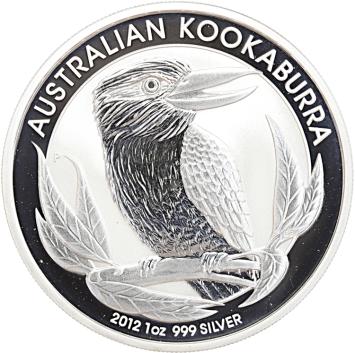 Australië Kookaburra 2012 1 ounce silver