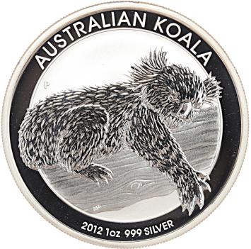 Australië Koala 2012 1 ounce silver