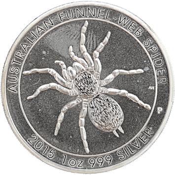 Australië Funnel Web Spider 2015 1 ounce silver