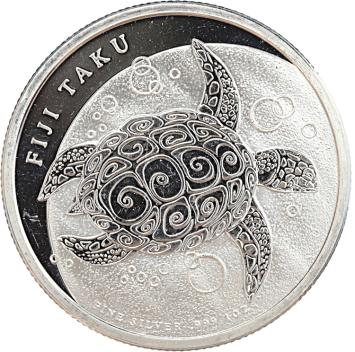 Fiji Schildpad 2013 1 ounce silver