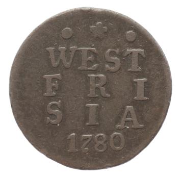 West-Friesland Duit 1780