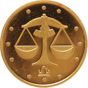 Ukraine 2 Hryvnias gold 2008 Libra